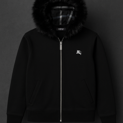 Unisex Faux Fur Hoodie