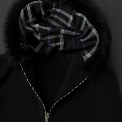 Unisex Faux Fur Hoodie